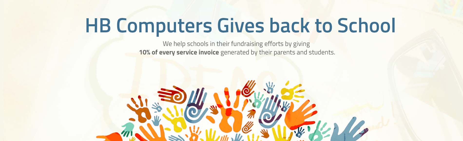 HB Computers Gives Back to Schools