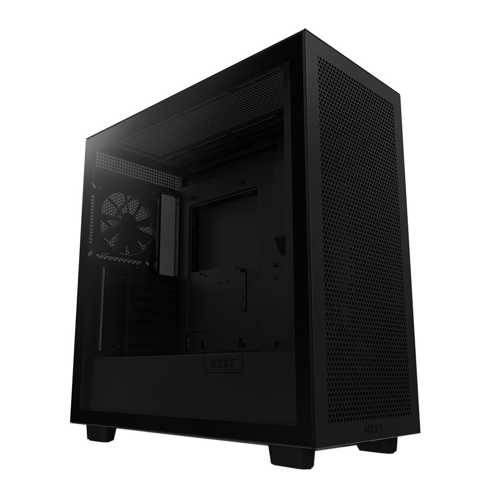 NZXT H7 Flow Tempered Glass Mid-Tower ATX Computer Case