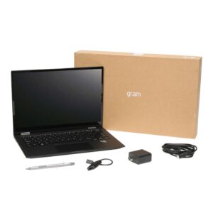 LG gram 14T90R-K.AAB8U1 14" Intel Evo Platform 2-in-1 Laptop Computer - Black